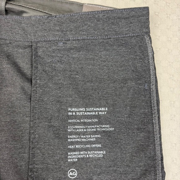 Adriano Goldschmied Tellis Slim Pants Men 35x32 (36x31.5) Airluxe Italian Fabric - Picture 12 of 14